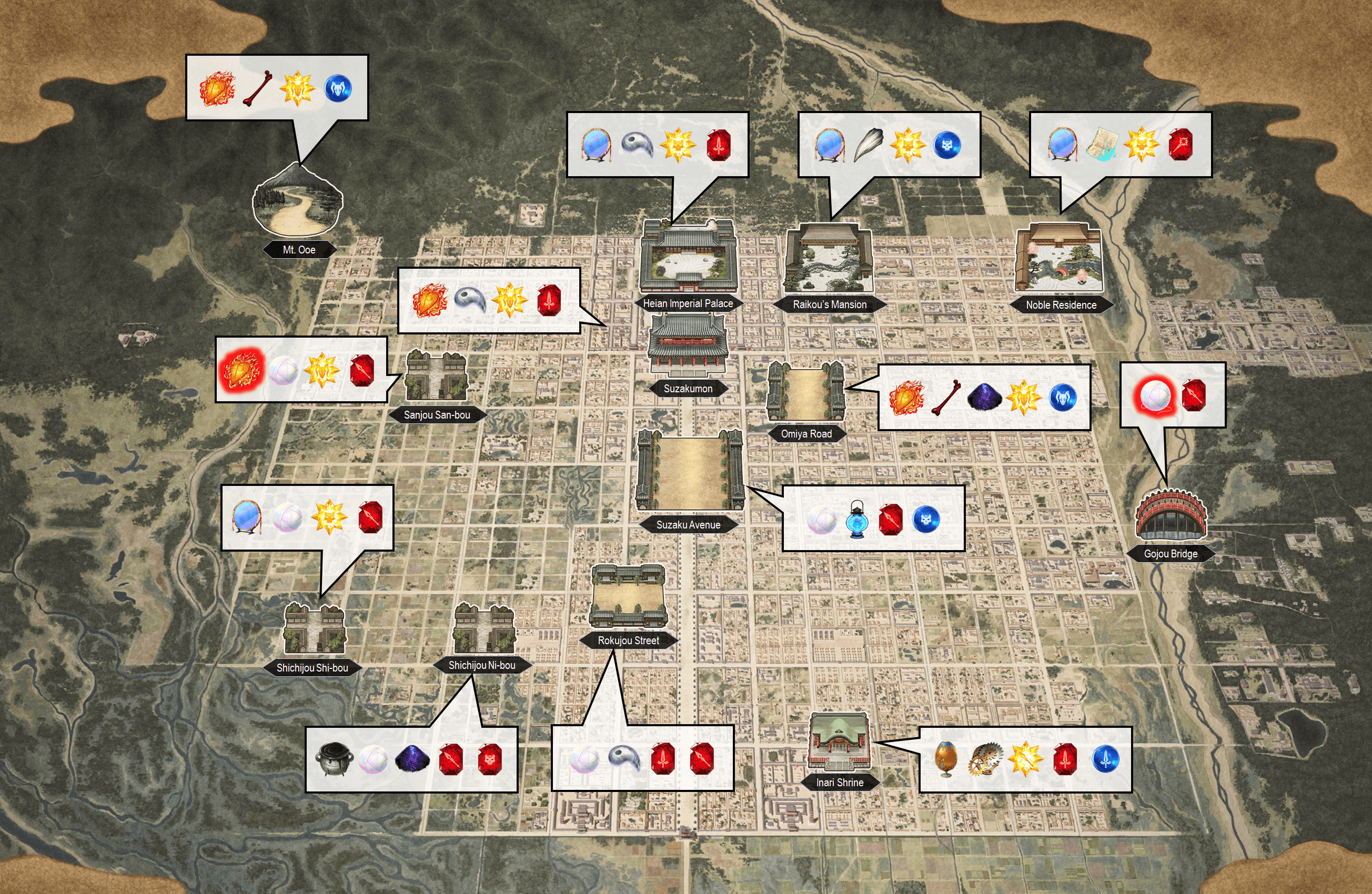 Lostbelt 5.5: Heian-kyo - Free Quests | Fate Grand Order Wiki